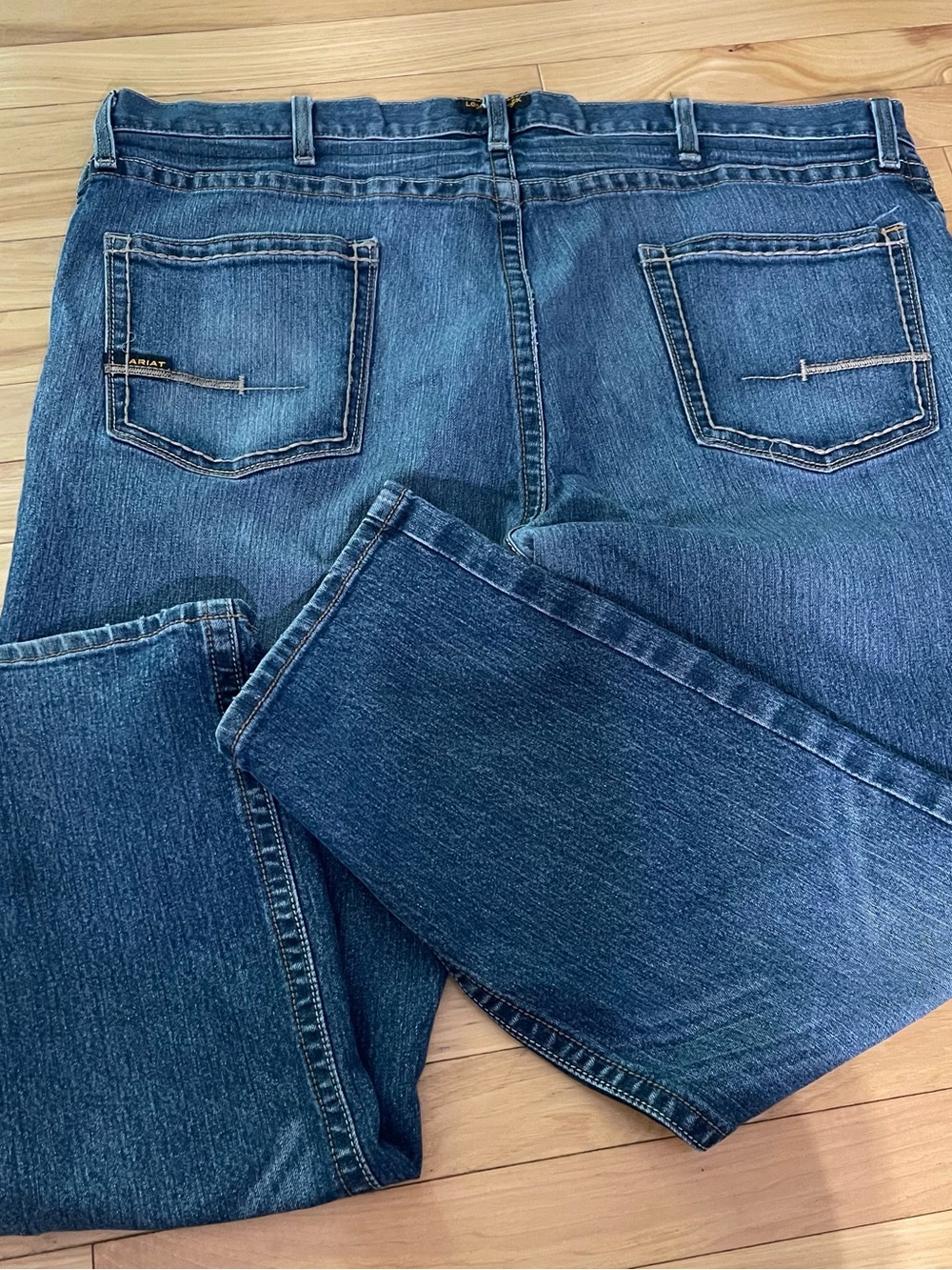 Ariat Rebar Men's Classic Straight Leg M5 Jeans Size 42/30 Denim